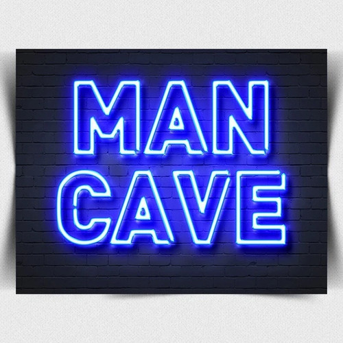 Neon style man - style, retro