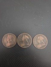 3 X Victorian Coins