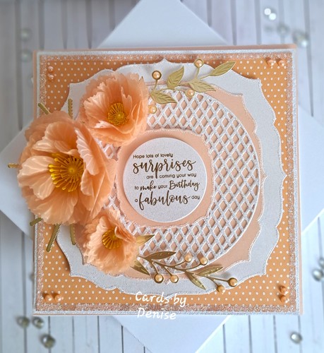 Handmade luxury floral - handmade, 8"