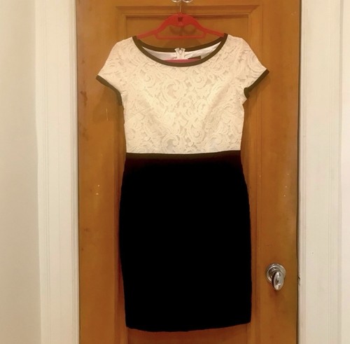 Ann taylor two tone lace - tone,