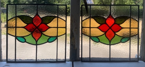 Pretty pair art nouveau - of,