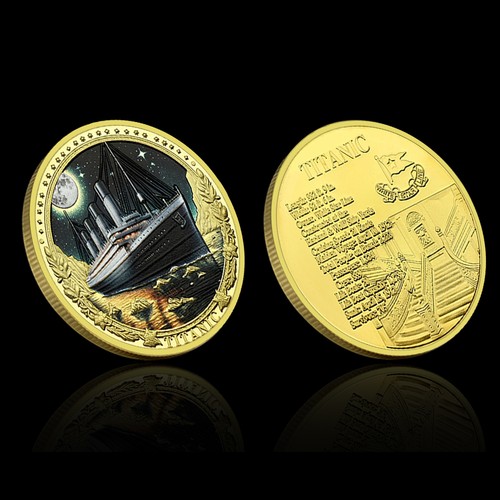 Titanic commemorative coin - titanic,
