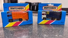 Matchbox MB36 refuse truck x2