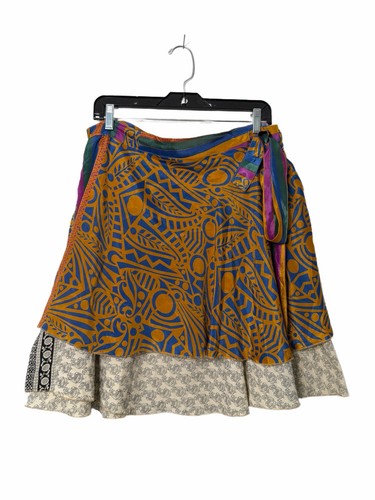 Recycled silk sari reversible - silk,