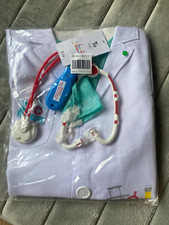 DOCTOR  kids fancy dress up costume outfit Age 7-8 Years BNIP