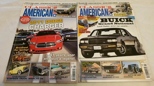 Classic american car - classic, magazine
