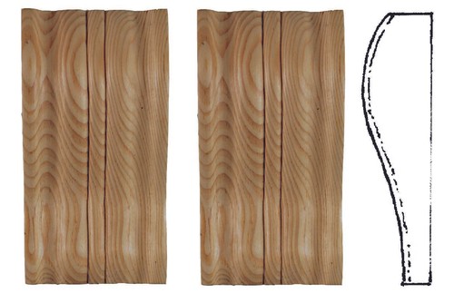 Wood fireplace corbels a - corbels,