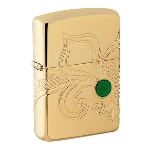 Zippo lighter fleur lis - lighter, fleur-de-lis