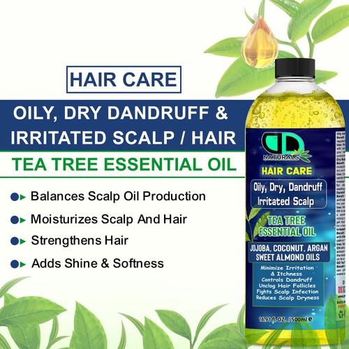 Hair care oil for dandruff - for,