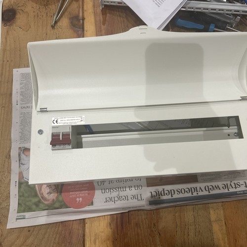 Crabtree way consumer unit - 18,