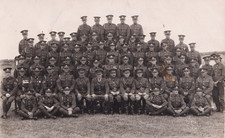 WW1 Soldier Group RPPC Royal
