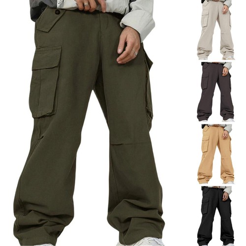 Loose trousers flare leg - trousers,