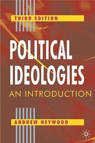 Political ideologies an - ideologies:,