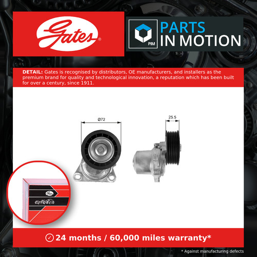 Aux belt tensioner t38408 - aux,