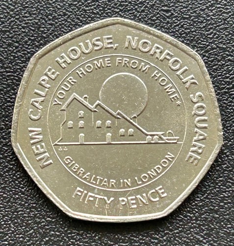 Gibraltar 2018 50p calpe - gibraltar,