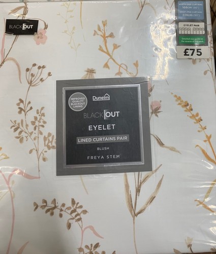 Dunelm freya blush - freya, pink