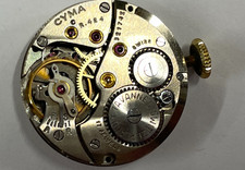 Cyma watch mechanism R424