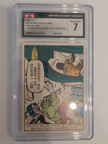 Hulk 1966 donruss - hulk,