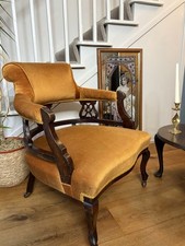 Victorian Tub Chair On Castor
