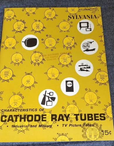 1958 sylvania cathode - ~,