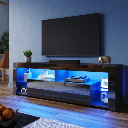 Black stand cabinet - tv, tv