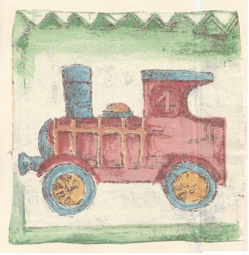 Fabric picture panel toy - fabric,