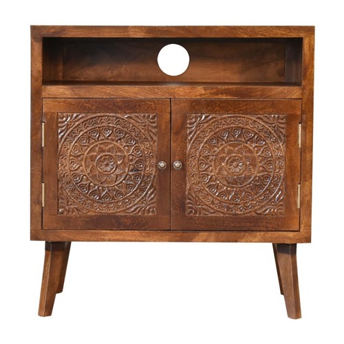 Danish solid dark wood - wood, cabinet
