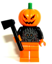 Lego pumpkin man minifigure - lego,