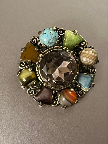 Vintage darkened gold - , look