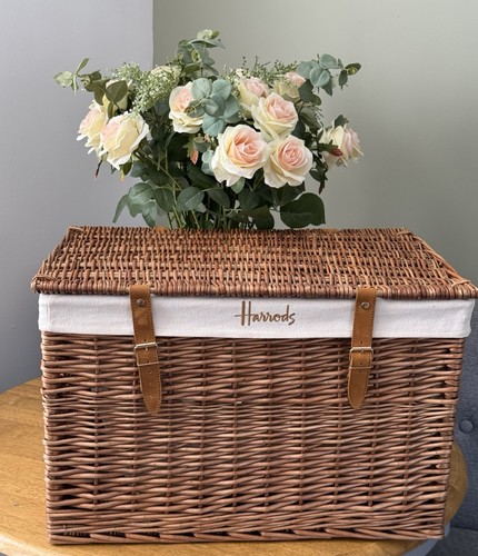 Large harrods basket wicker - harrods,