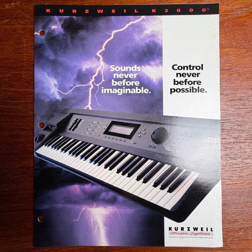 Vintage kurzweil k2000 - vintage,
