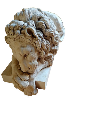 Plastic lion vintage - lion,