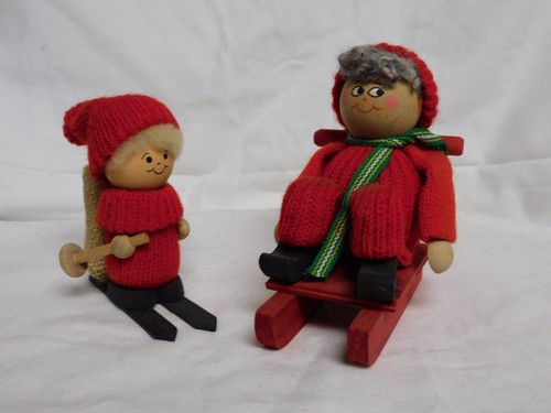 Vtg sweden christmas boy on - vtg,