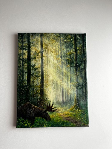 Original acrylic painting - painting, –