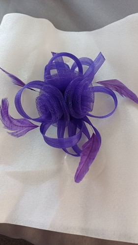 Ladies purple clip - ladies,