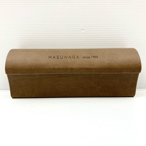 Masunaga eyeglass case brown - masunaga,