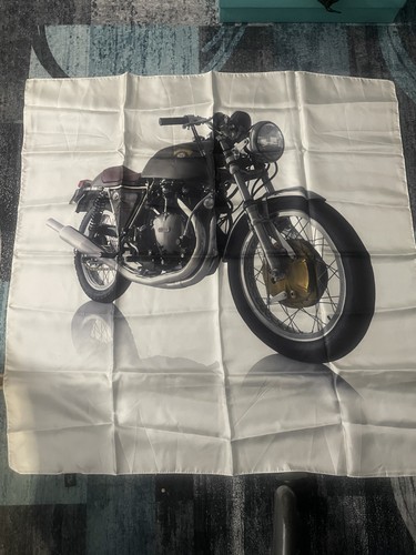 Vintage dunhill silk scarf - silk,