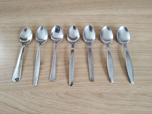 Teaspoons seven stainless