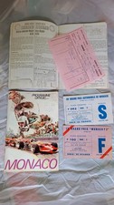 F1 RACE PROGRAMME 1971 29th MONACO MONTE CARLO GP JACKIE STEWART RONNIE PETERSON