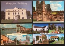 Mullingar Longford Castleblayney Louth Mellifont 4 Postcards  John Hinde # 13