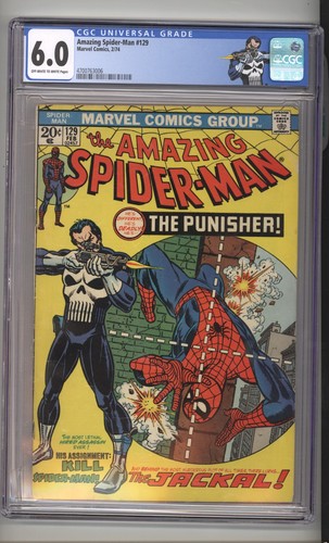 Amazing spider man 129 cgc - spider-man,