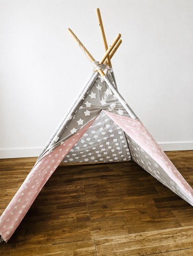Kids grey star - grey, indoor