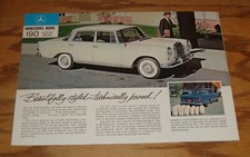 Original 1961 - 1962 Mercedes