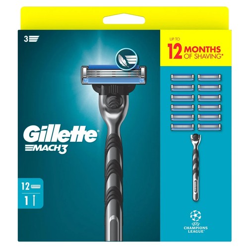 Gillette mach3 month - 12, razor