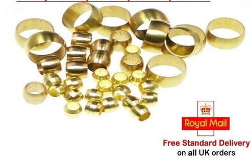 10x15mm brass compression - brass,