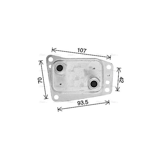 Oil cooler for ford - cooler,
