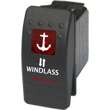 Rocker switch 752RM red