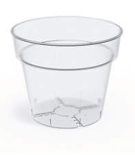 Plant Pot Plastic Orchid Round