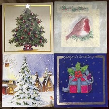 Beautiful designs 15 Assorted Christmas Cards With Printed Inserts/Envelopes