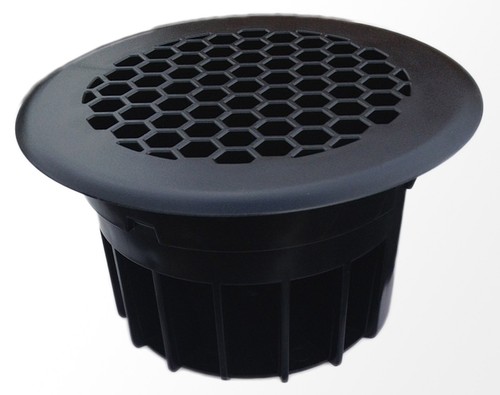Circular floor van ventilator
